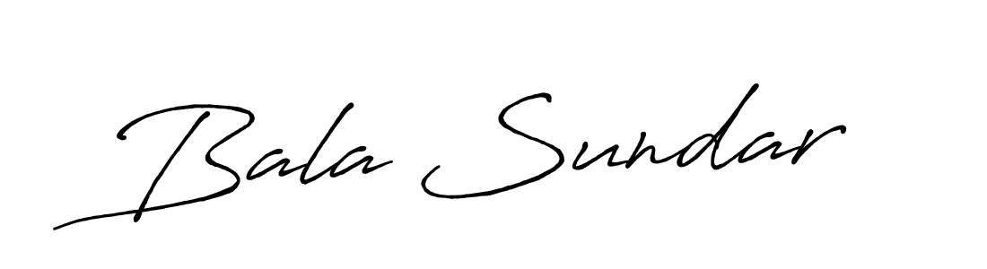 Antro_Vectra_Bolder is a professional signature style that is perfect for those who want to add a touch of class to their signature. It is also a great choice for those who want to make their signature more unique. Get Bala Sundar name to fancy signature for free. Bala Sundar signature style 7 images and pictures png