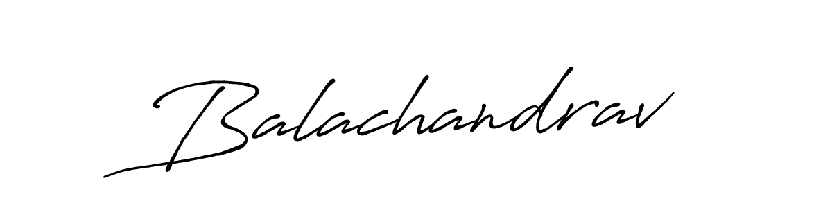 Make a beautiful signature design for name Balachandrav. With this signature (Antro_Vectra_Bolder) style, you can create a handwritten signature for free. Balachandrav signature style 7 images and pictures png