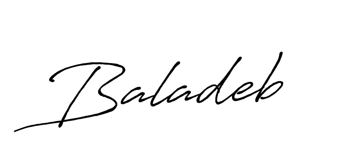 Here are the top 10 professional signature styles for the name Baladeb. These are the best autograph styles you can use for your name. Baladeb signature style 7 images and pictures png