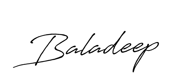 How to make Baladeep name signature. Use Antro_Vectra_Bolder style for creating short signs online. This is the latest handwritten sign. Baladeep signature style 7 images and pictures png
