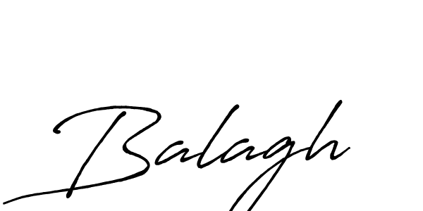 Make a beautiful signature design for name Balagh. With this signature (Antro_Vectra_Bolder) style, you can create a handwritten signature for free. Balagh signature style 7 images and pictures png