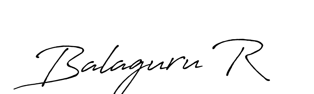 Make a beautiful signature design for name Balaguru R. Use this online signature maker to create a handwritten signature for free. Balaguru R signature style 7 images and pictures png