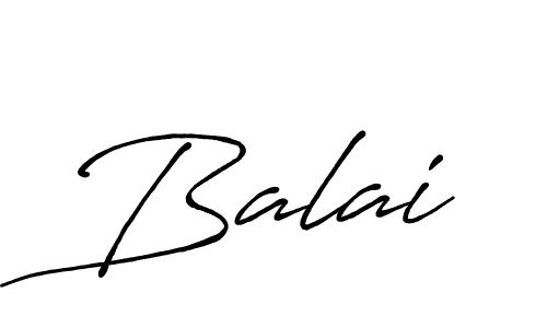 Use a signature maker to create a handwritten signature online. With this signature software, you can design (Antro_Vectra_Bolder) your own signature for name Balai. Balai signature style 7 images and pictures png