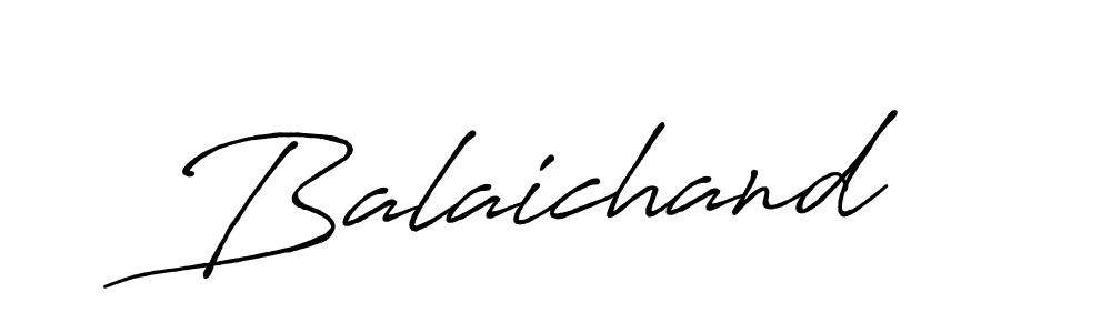 Design your own signature with our free online signature maker. With this signature software, you can create a handwritten (Antro_Vectra_Bolder) signature for name Balaichand. Balaichand signature style 7 images and pictures png