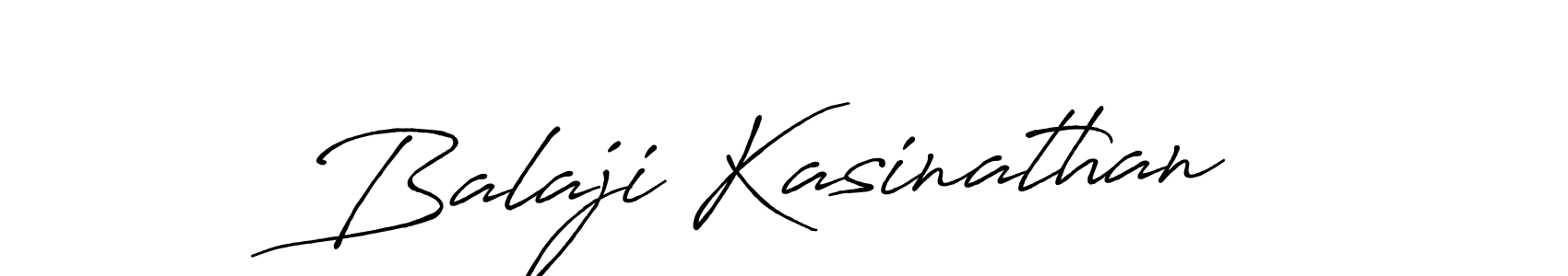 Also we have Balaji Kasinathan name is the best signature style. Create professional handwritten signature collection using Antro_Vectra_Bolder autograph style. Balaji Kasinathan signature style 7 images and pictures png
