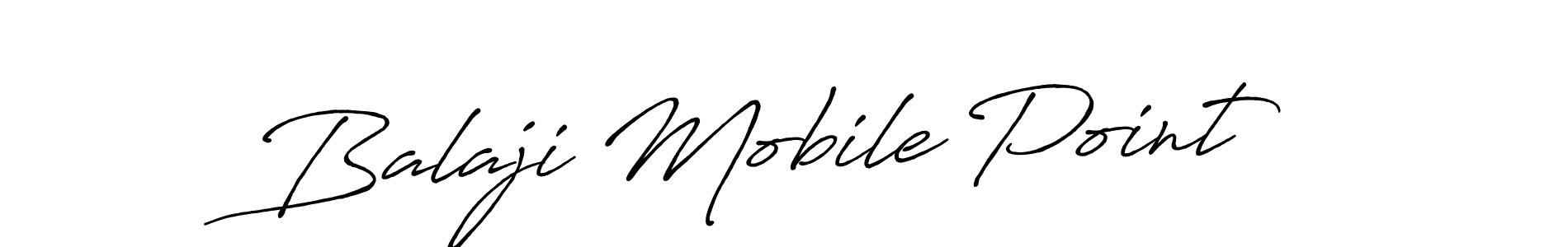 It looks lik you need a new signature style for name Balaji Mobile Point. Design unique handwritten (Antro_Vectra_Bolder) signature with our free signature maker in just a few clicks. Balaji Mobile Point signature style 7 images and pictures png