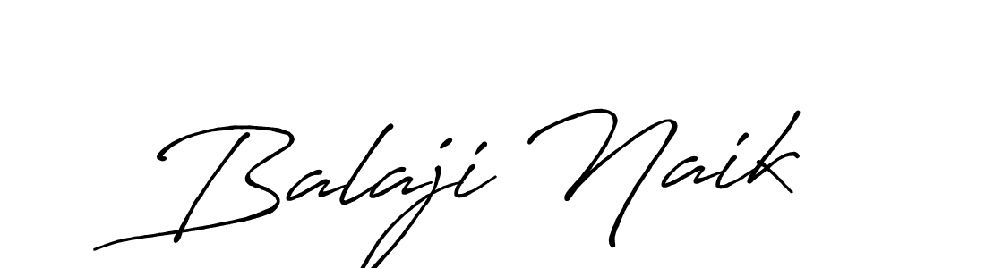 How to make Balaji Naik signature? Antro_Vectra_Bolder is a professional autograph style. Create handwritten signature for Balaji Naik name. Balaji Naik signature style 7 images and pictures png