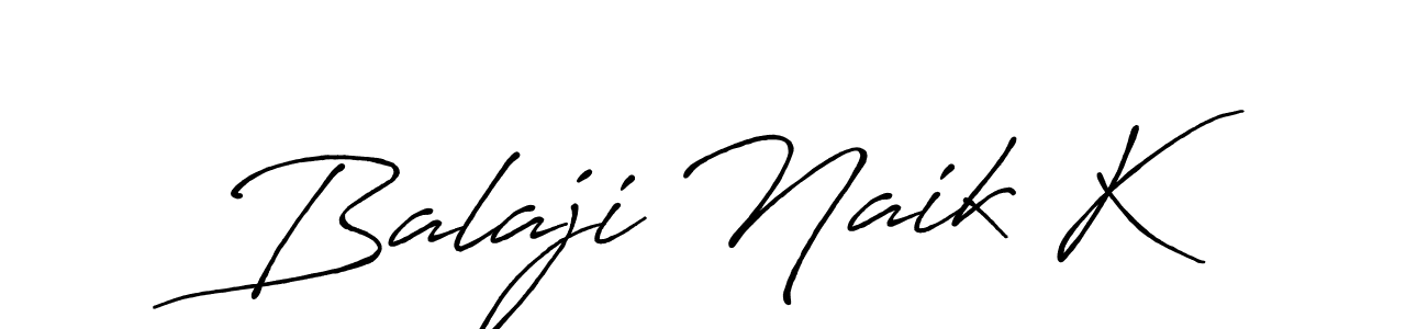 You can use this online signature creator to create a handwritten signature for the name Balaji Naik K. This is the best online autograph maker. Balaji Naik K signature style 7 images and pictures png