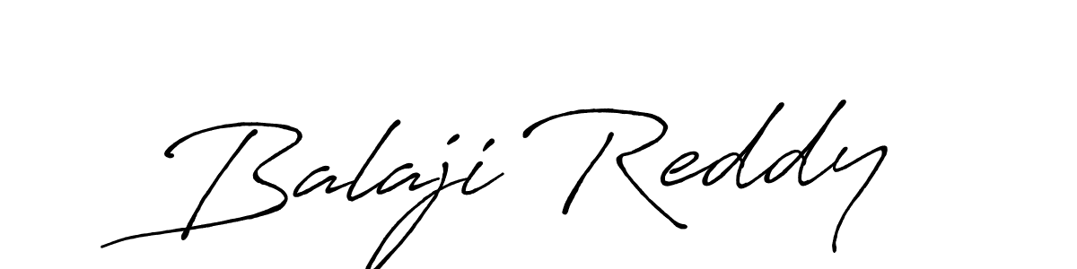 Design your own signature with our free online signature maker. With this signature software, you can create a handwritten (Antro_Vectra_Bolder) signature for name Balaji Reddy. Balaji Reddy signature style 7 images and pictures png