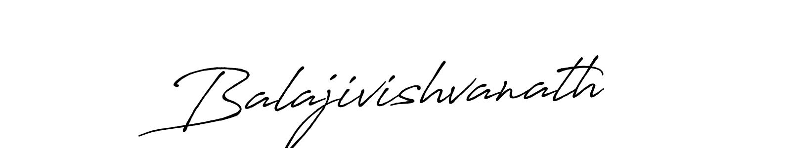 How to make Balajivishvanath signature? Antro_Vectra_Bolder is a professional autograph style. Create handwritten signature for Balajivishvanath name. Balajivishvanath signature style 7 images and pictures png