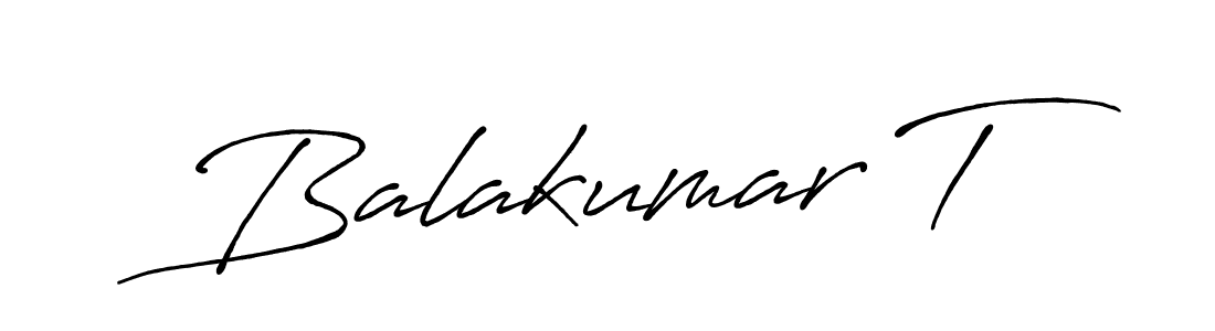 It looks lik you need a new signature style for name Balakumar T. Design unique handwritten (Antro_Vectra_Bolder) signature with our free signature maker in just a few clicks. Balakumar T signature style 7 images and pictures png