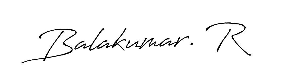 How to make Balakumar. R signature? Antro_Vectra_Bolder is a professional autograph style. Create handwritten signature for Balakumar. R name. Balakumar. R signature style 7 images and pictures png