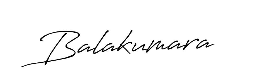 How to make Balakumara name signature. Use Antro_Vectra_Bolder style for creating short signs online. This is the latest handwritten sign. Balakumara signature style 7 images and pictures png