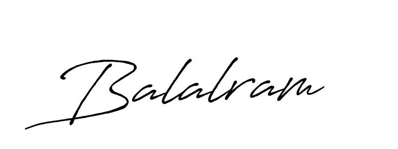 How to make Balalram name signature. Use Antro_Vectra_Bolder style for creating short signs online. This is the latest handwritten sign. Balalram signature style 7 images and pictures png