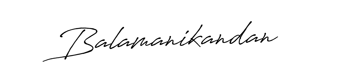 Design your own signature with our free online signature maker. With this signature software, you can create a handwritten (Antro_Vectra_Bolder) signature for name Balamanikandan. Balamanikandan signature style 7 images and pictures png