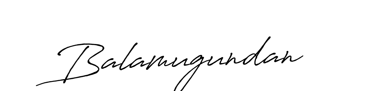 Create a beautiful signature design for name Balamugundan. With this signature (Antro_Vectra_Bolder) fonts, you can make a handwritten signature for free. Balamugundan signature style 7 images and pictures png