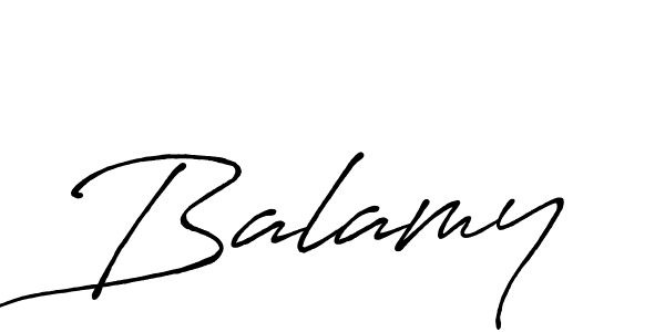 How to make Balamy name signature. Use Antro_Vectra_Bolder style for creating short signs online. This is the latest handwritten sign. Balamy signature style 7 images and pictures png