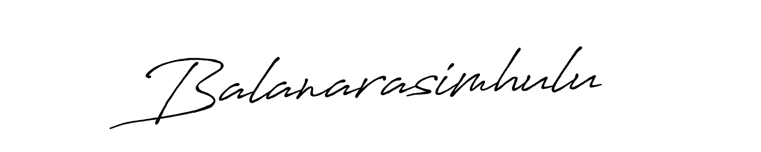 How to make Balanarasimhulu signature? Antro_Vectra_Bolder is a professional autograph style. Create handwritten signature for Balanarasimhulu name. Balanarasimhulu signature style 7 images and pictures png
