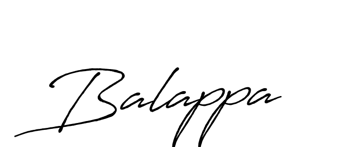 How to make Balappa signature? Antro_Vectra_Bolder is a professional autograph style. Create handwritten signature for Balappa name. Balappa signature style 7 images and pictures png