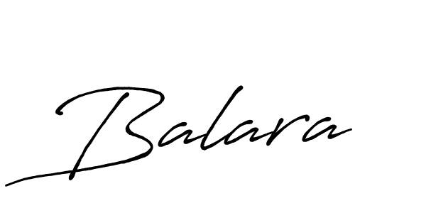 Balara stylish signature style. Best Handwritten Sign (Antro_Vectra_Bolder) for my name. Handwritten Signature Collection Ideas for my name Balara. Balara signature style 7 images and pictures png