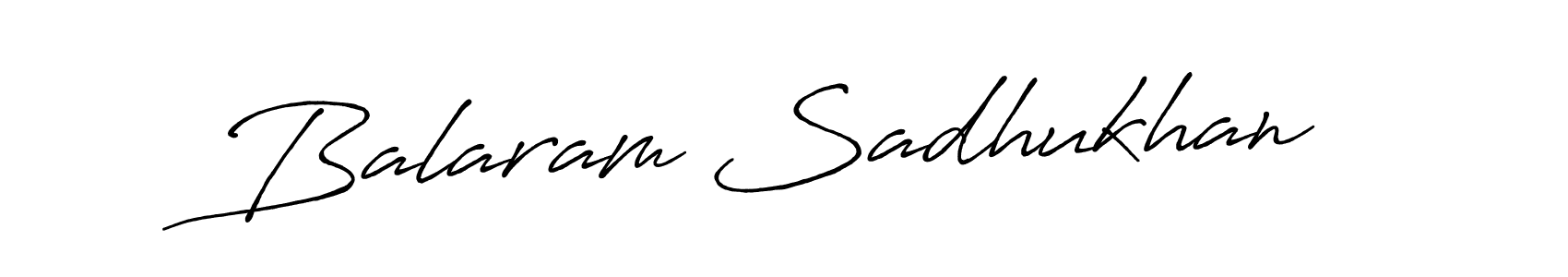 Design your own signature with our free online signature maker. With this signature software, you can create a handwritten (Antro_Vectra_Bolder) signature for name Balaram Sadhukhan. Balaram Sadhukhan signature style 7 images and pictures png