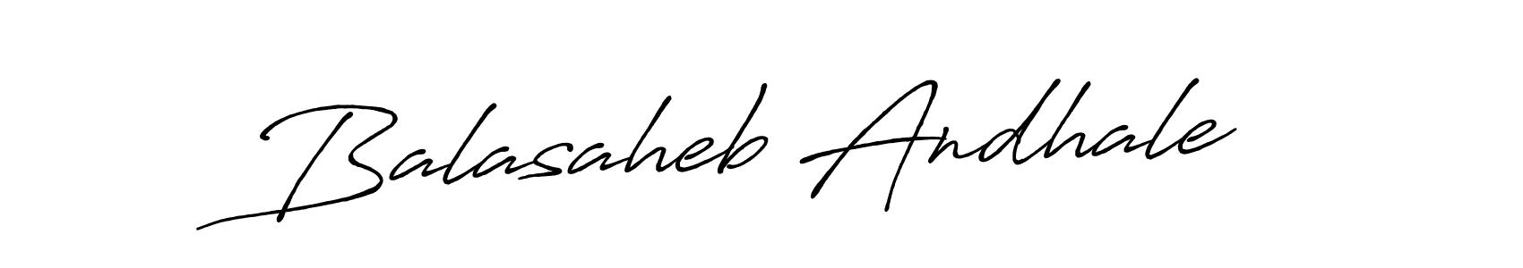 Make a beautiful signature design for name Balasaheb Andhale. With this signature (Antro_Vectra_Bolder) style, you can create a handwritten signature for free. Balasaheb Andhale signature style 7 images and pictures png