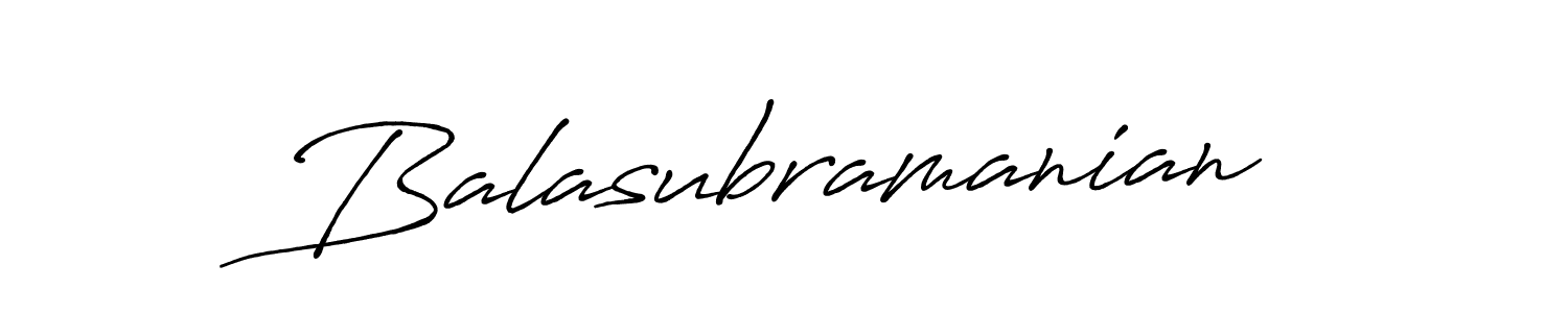 How to make Balasubramanian name signature. Use Antro_Vectra_Bolder style for creating short signs online. This is the latest handwritten sign. Balasubramanian signature style 7 images and pictures png