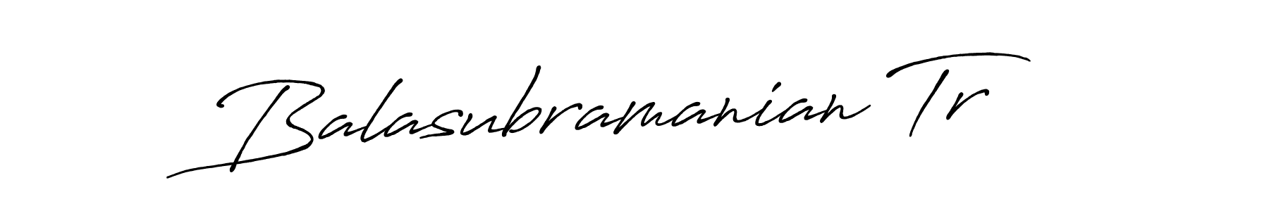 You should practise on your own different ways (Antro_Vectra_Bolder) to write your name (Balasubramanian Tr) in signature. don't let someone else do it for you. Balasubramanian Tr signature style 7 images and pictures png