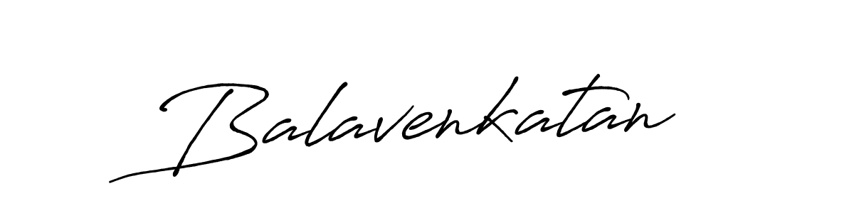 Create a beautiful signature design for name Balavenkatan. With this signature (Antro_Vectra_Bolder) fonts, you can make a handwritten signature for free. Balavenkatan signature style 7 images and pictures png