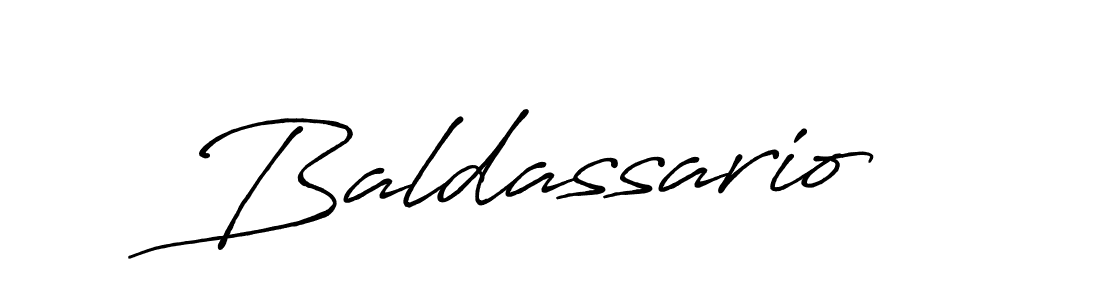 Make a beautiful signature design for name Baldassario. With this signature (Antro_Vectra_Bolder) style, you can create a handwritten signature for free. Baldassario signature style 7 images and pictures png