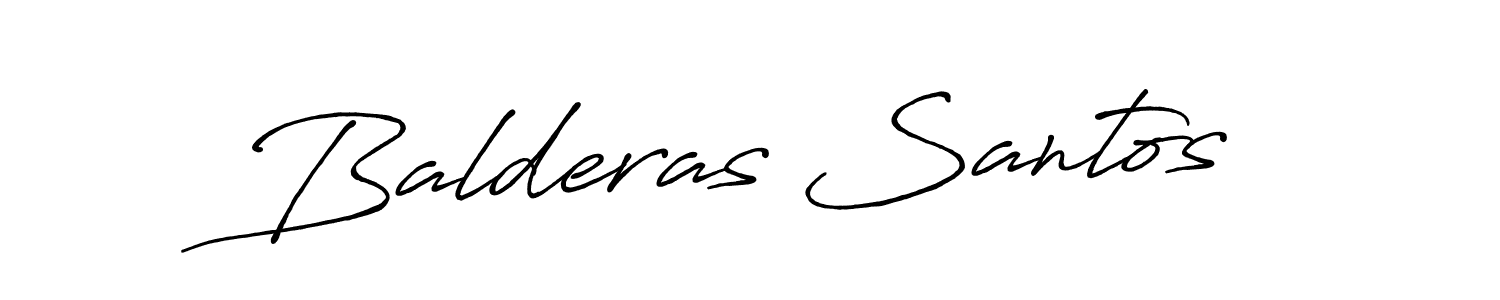 Use a signature maker to create a handwritten signature online. With this signature software, you can design (Antro_Vectra_Bolder) your own signature for name Balderas Santos. Balderas Santos signature style 7 images and pictures png