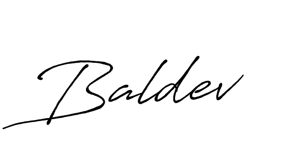 Also we have Baldev name is the best signature style. Create professional handwritten signature collection using Antro_Vectra_Bolder autograph style. Baldev signature style 7 images and pictures png