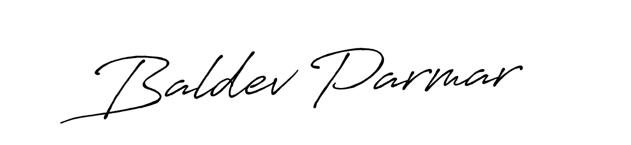 Also we have Baldev Parmar name is the best signature style. Create professional handwritten signature collection using Antro_Vectra_Bolder autograph style. Baldev Parmar signature style 7 images and pictures png