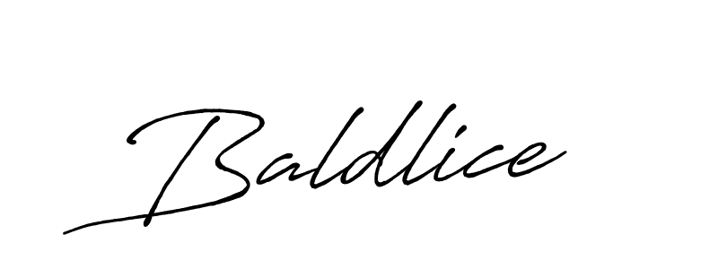 Make a beautiful signature design for name Baldlice. With this signature (Antro_Vectra_Bolder) style, you can create a handwritten signature for free. Baldlice signature style 7 images and pictures png