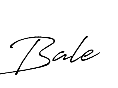 Make a beautiful signature design for name Bale. With this signature (Antro_Vectra_Bolder) style, you can create a handwritten signature for free. Bale signature style 7 images and pictures png