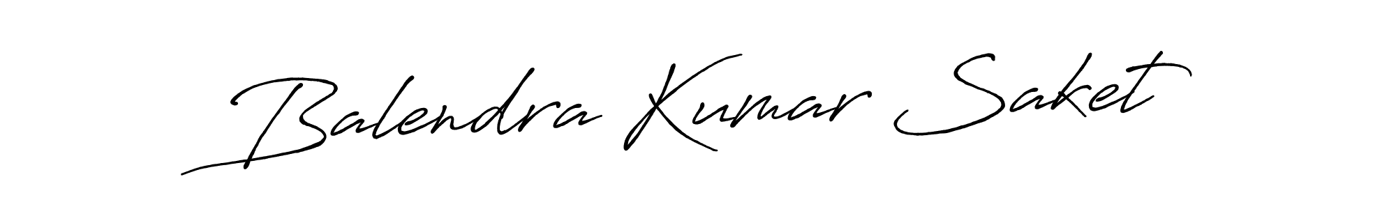 The best way (Antro_Vectra_Bolder) to make a short signature is to pick only two or three words in your name. The name Balendra Kumar Saket include a total of six letters. For converting this name. Balendra Kumar Saket signature style 7 images and pictures png