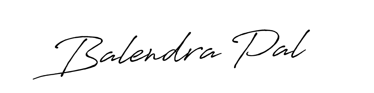 Design your own signature with our free online signature maker. With this signature software, you can create a handwritten (Antro_Vectra_Bolder) signature for name Balendra Pal. Balendra Pal signature style 7 images and pictures png