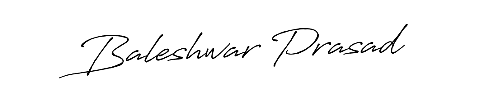 The best way (Antro_Vectra_Bolder) to make a short signature is to pick only two or three words in your name. The name Baleshwar Prasad include a total of six letters. For converting this name. Baleshwar Prasad signature style 7 images and pictures png