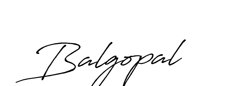 It looks lik you need a new signature style for name Balgopal. Design unique handwritten (Antro_Vectra_Bolder) signature with our free signature maker in just a few clicks. Balgopal signature style 7 images and pictures png