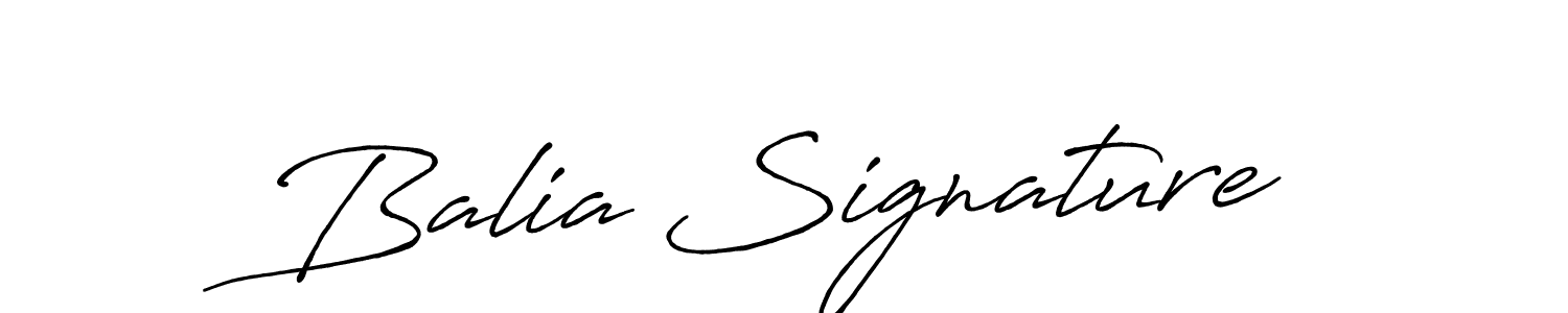 Also we have Balia Signature name is the best signature style. Create professional handwritten signature collection using Antro_Vectra_Bolder autograph style. Balia Signature signature style 7 images and pictures png