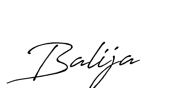 Also we have Balija name is the best signature style. Create professional handwritten signature collection using Antro_Vectra_Bolder autograph style. Balija signature style 7 images and pictures png