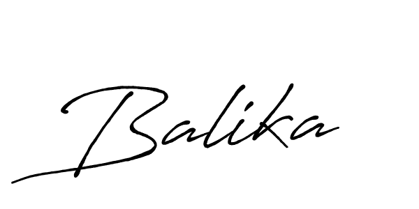 Also we have Balika name is the best signature style. Create professional handwritten signature collection using Antro_Vectra_Bolder autograph style. Balika signature style 7 images and pictures png