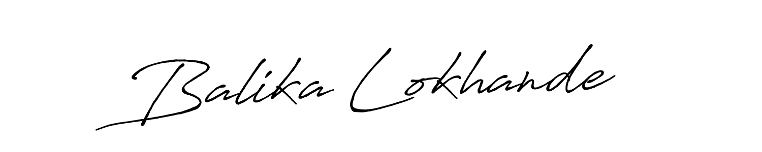 How to Draw Balika Lokhande signature style? Antro_Vectra_Bolder is a latest design signature styles for name Balika Lokhande. Balika Lokhande signature style 7 images and pictures png