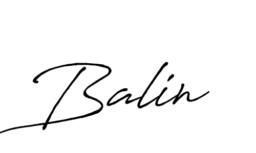 Use a signature maker to create a handwritten signature online. With this signature software, you can design (Antro_Vectra_Bolder) your own signature for name Balin. Balin signature style 7 images and pictures png