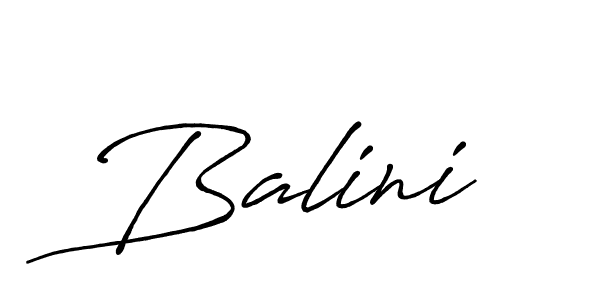 Make a beautiful signature design for name Balini. With this signature (Antro_Vectra_Bolder) style, you can create a handwritten signature for free. Balini signature style 7 images and pictures png