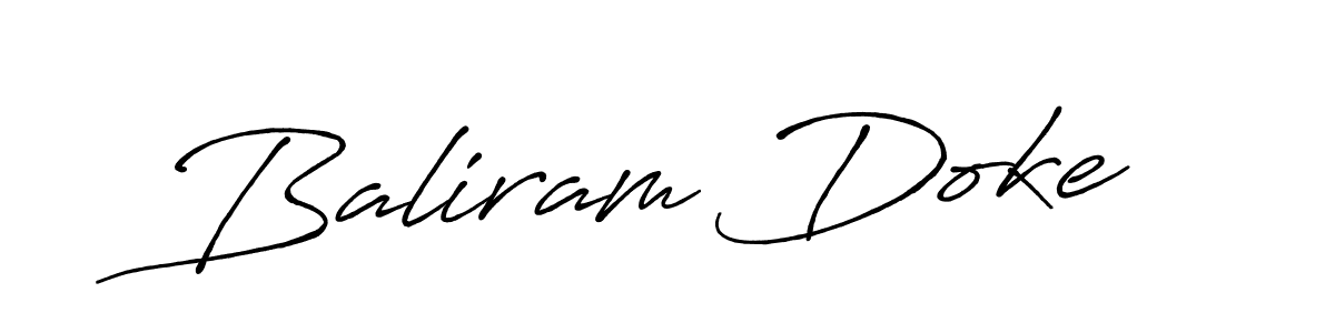 How to make Baliram Doke signature? Antro_Vectra_Bolder is a professional autograph style. Create handwritten signature for Baliram Doke name. Baliram Doke signature style 7 images and pictures png