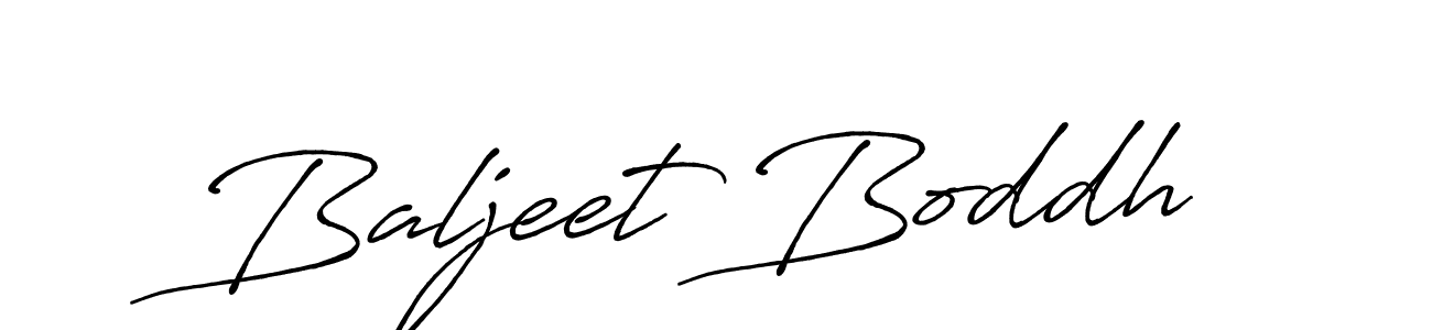 Baljeet Boddh stylish signature style. Best Handwritten Sign (Antro_Vectra_Bolder) for my name. Handwritten Signature Collection Ideas for my name Baljeet Boddh. Baljeet Boddh signature style 7 images and pictures png