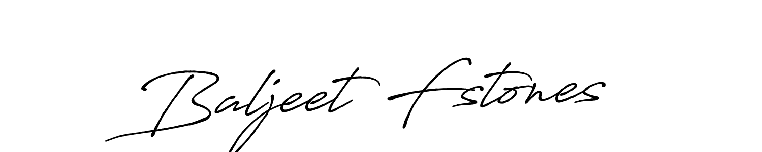 How to make Baljeet Fstones name signature. Use Antro_Vectra_Bolder style for creating short signs online. This is the latest handwritten sign. Baljeet Fstones signature style 7 images and pictures png