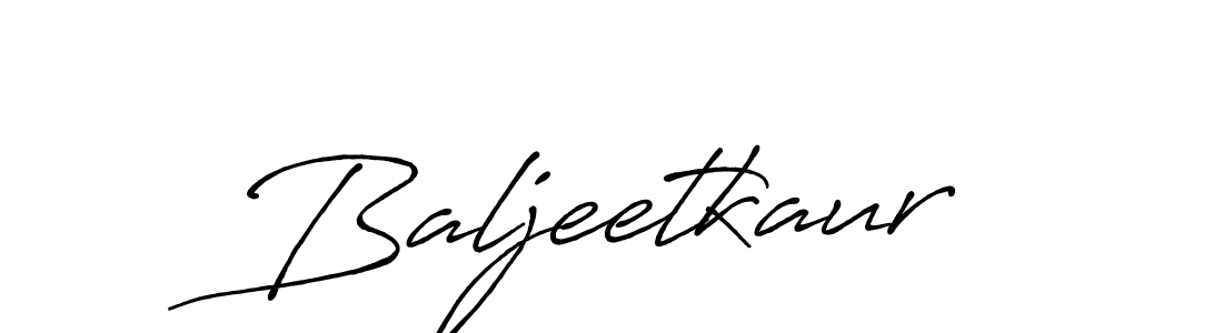 Also we have Baljeetkaur name is the best signature style. Create professional handwritten signature collection using Antro_Vectra_Bolder autograph style. Baljeetkaur signature style 7 images and pictures png