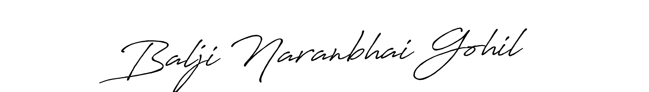 Also we have Balji Naranbhai Gohil name is the best signature style. Create professional handwritten signature collection using Antro_Vectra_Bolder autograph style. Balji Naranbhai Gohil signature style 7 images and pictures png